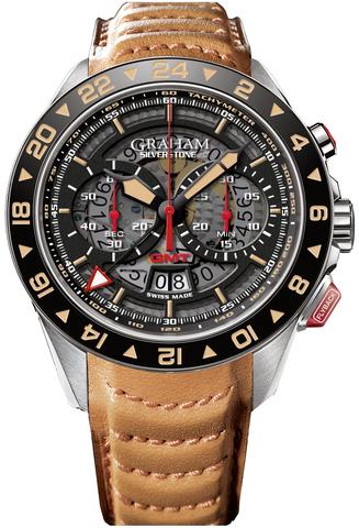 GRAHAM LONDON 2STDC.B08A.L119F Silverstone GMT Limited Edition replica watch - Click Image to Close